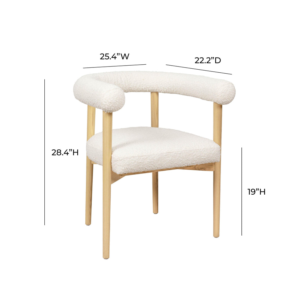 Spara Performance Boucle Dining Chair