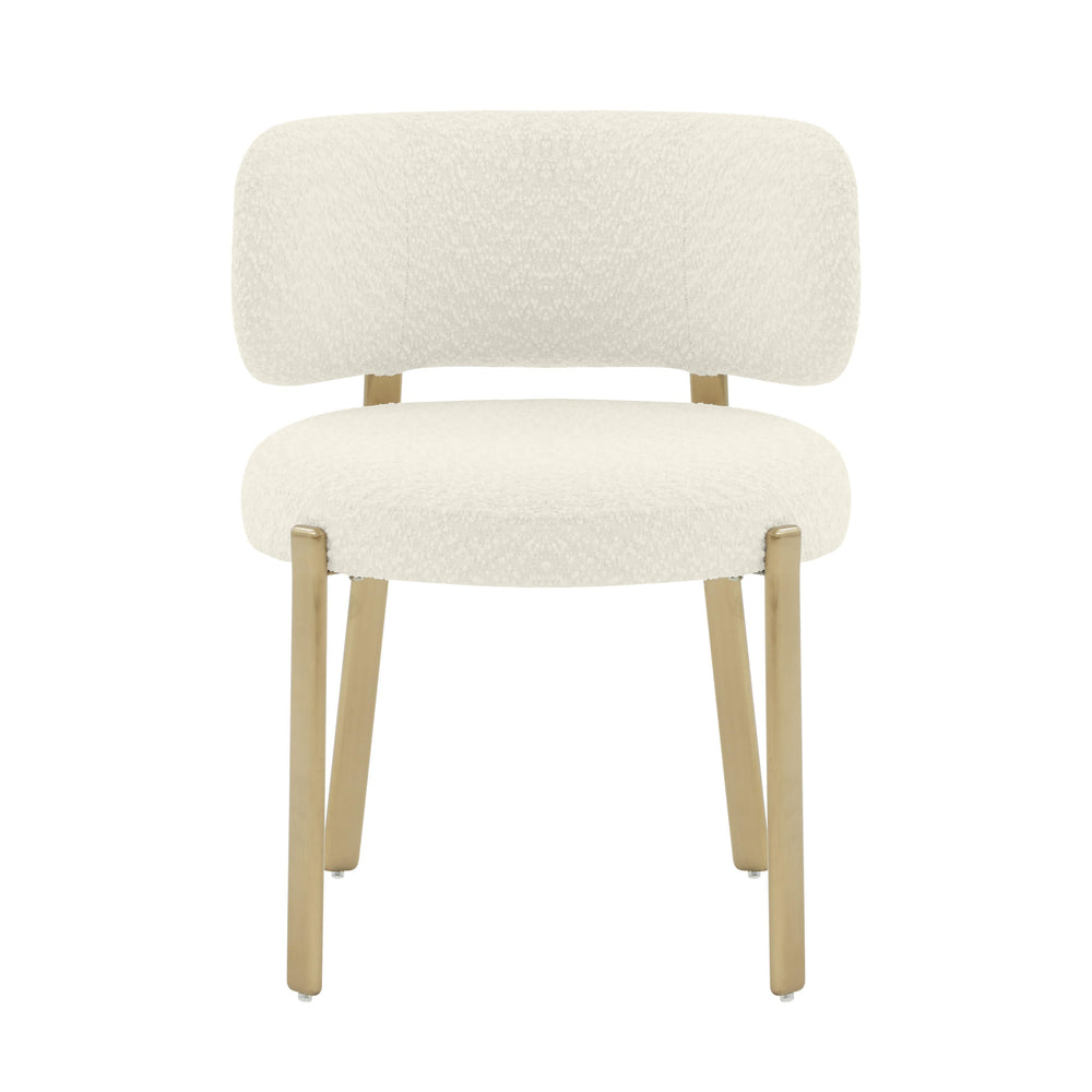 Margaret Cream Performance Boucle Dining Chair