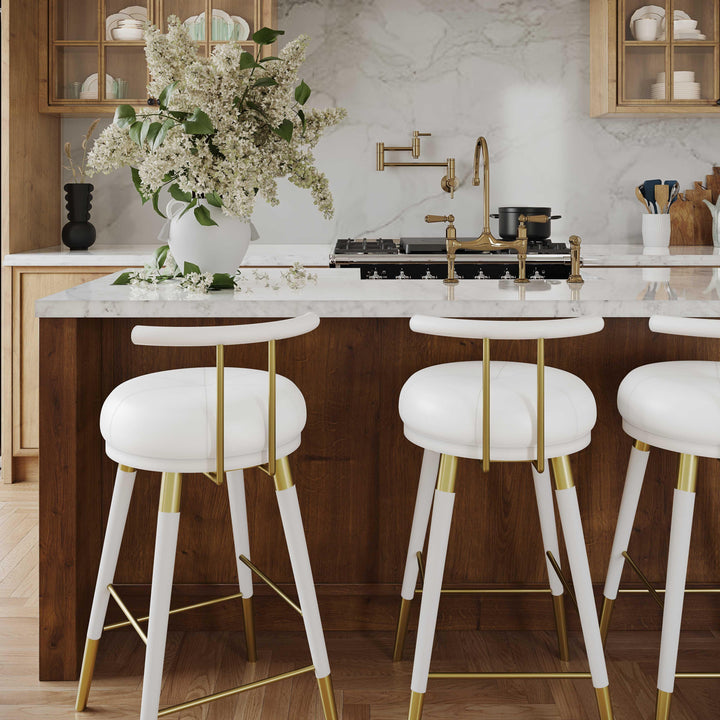 Juniper Performance Vegan Leather Stool - Counter Height