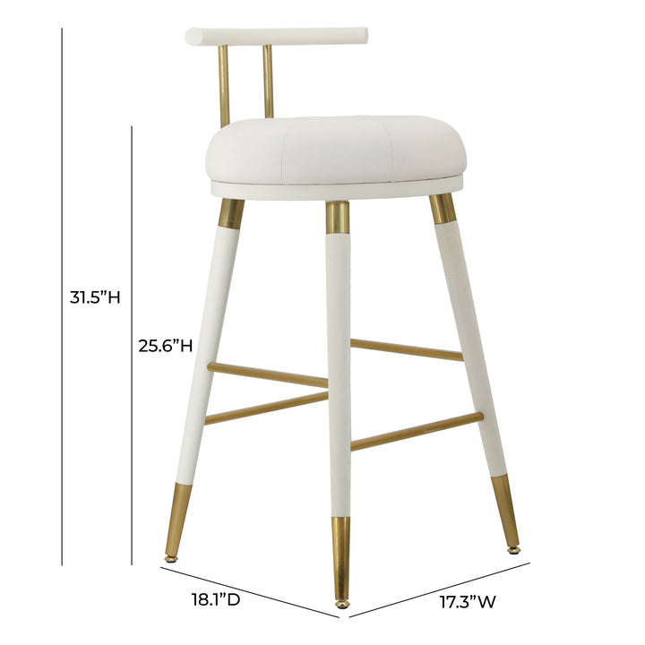 Juniper Performance Vegan Leather Stool - Counter Height