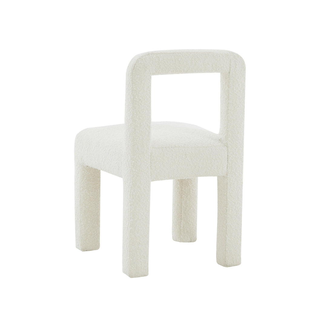 Hazel Cream Performance Boucle Dining Chair