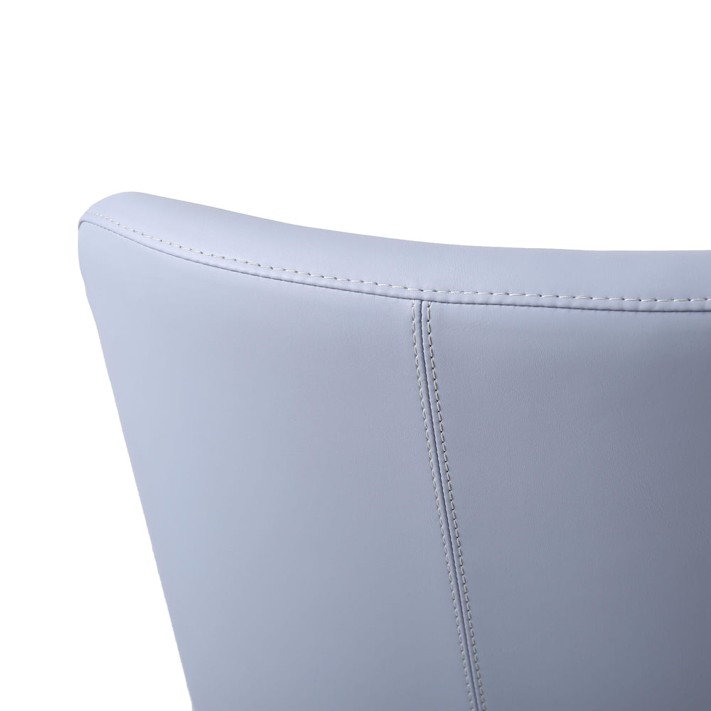 Maven Lavender Performance Vegan Leather Adjustable Swivel Stool