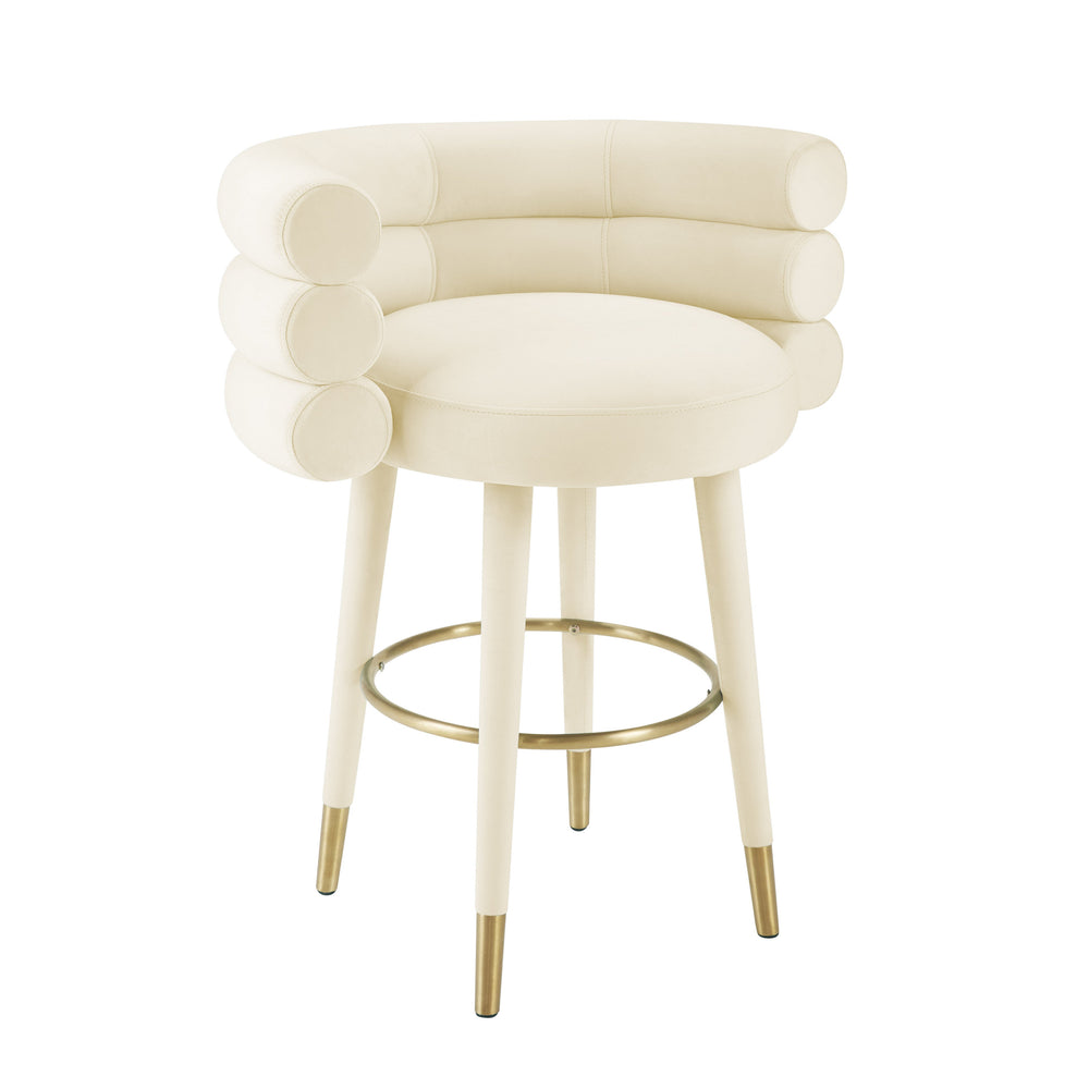 Betty Performance Velvet Stool