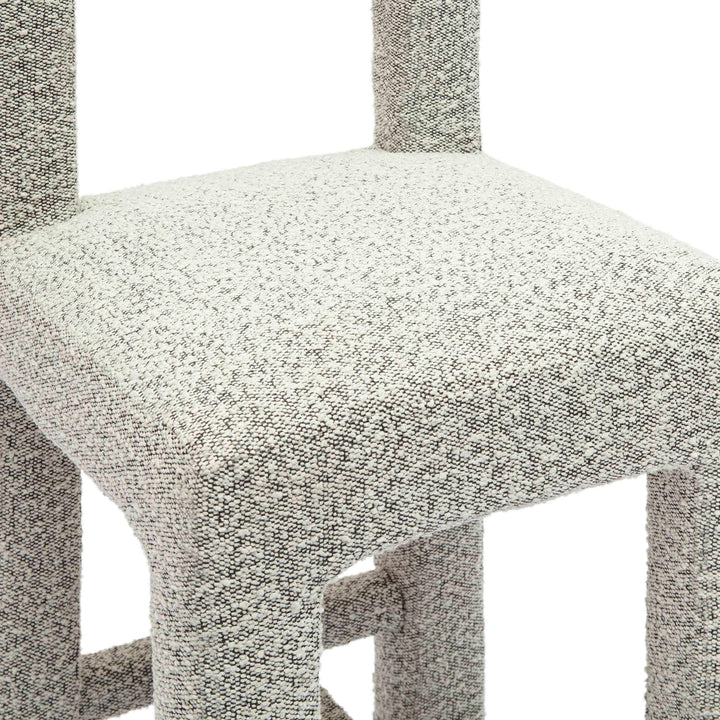 Hazel Grey Performance Boucle Counter Stool