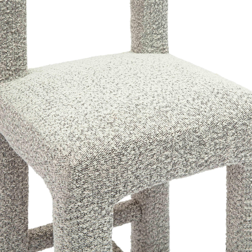 Hazel Grey Performance Boucle Counter Stool