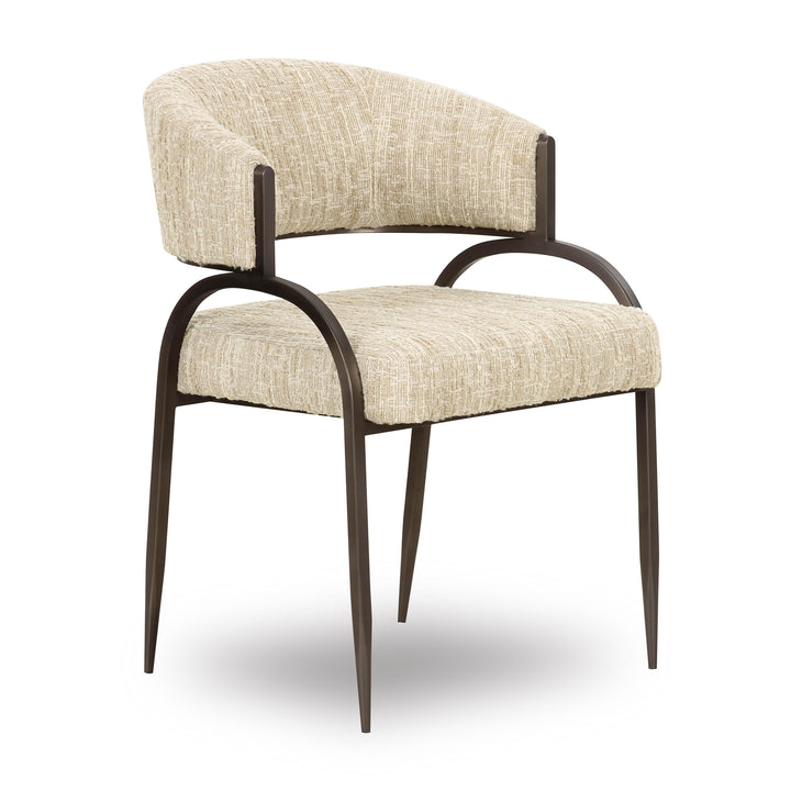 TOV Furniture Tatum Taupe Textured Performance Boucle Dining Chair