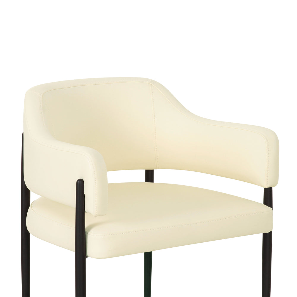 Sezanne Contract-Grade Vegan Leather Dining Chair