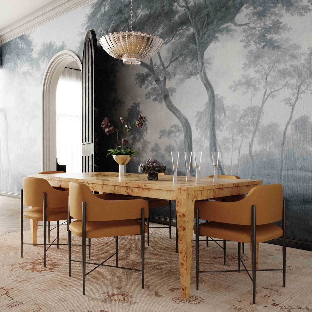 Sezanne Tan Contract-Grade Vegan Leather Dining Chair