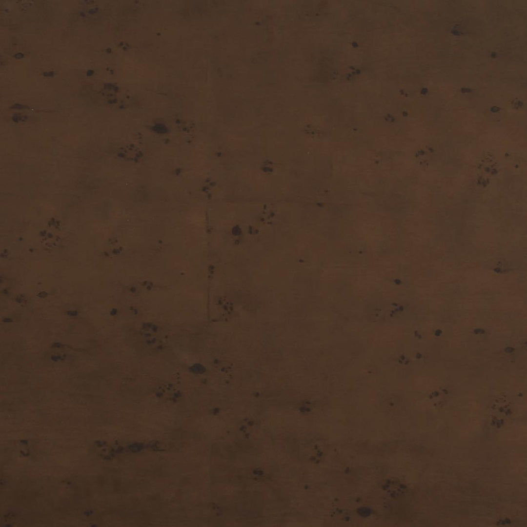 Gladyss 87" Brown Burl Oval Dining Table