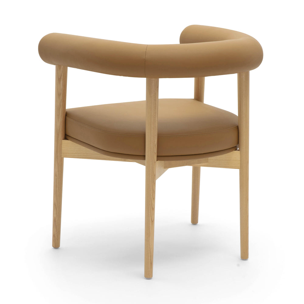Spara Cognac Performance Vegan Leather Dining Chair