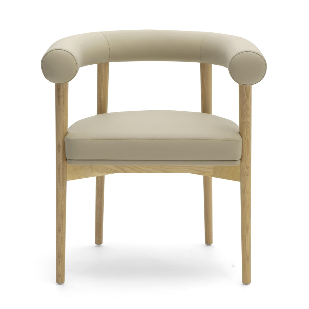 Spara Taupe Performance Vegan Leather Dining Chair