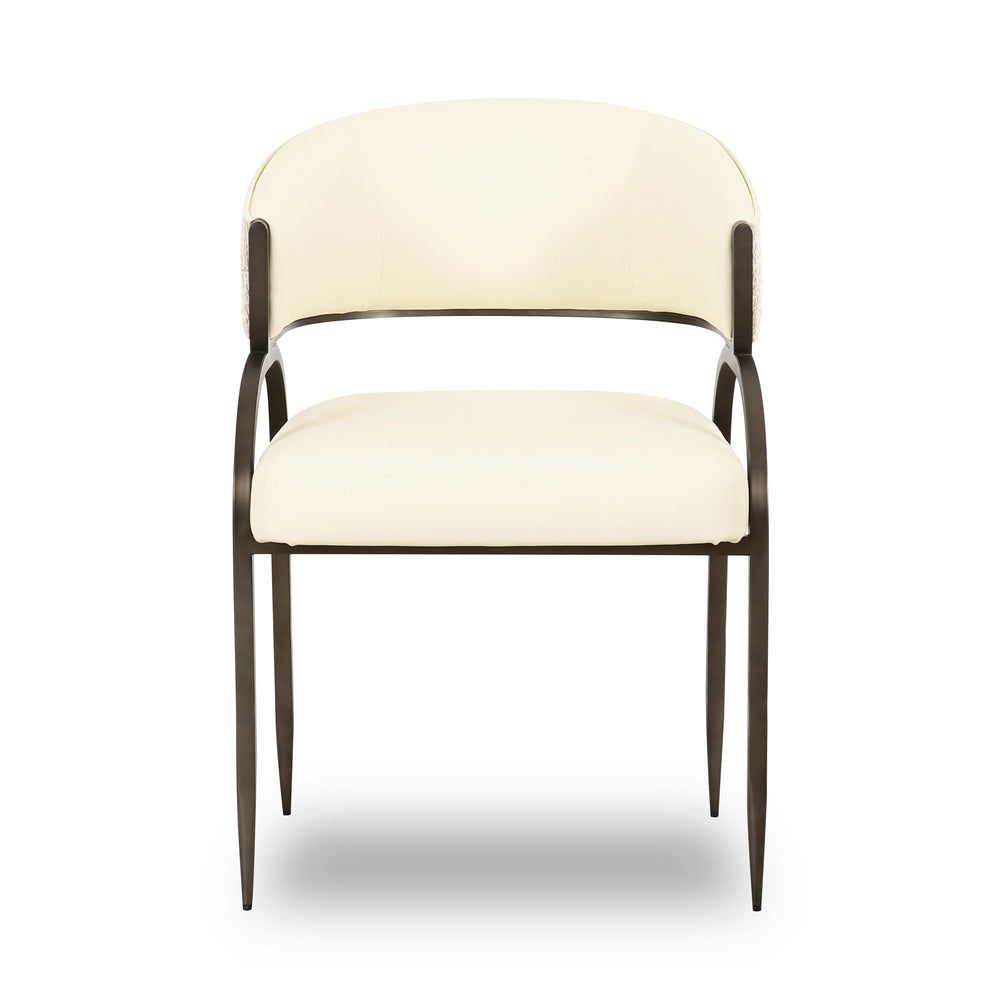 Tatum 2-Tone Performance Vegan Leather Dining Chair