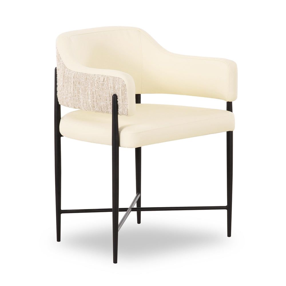 Sezanne 2-Tone Performance Vegan Leather Dining Chair