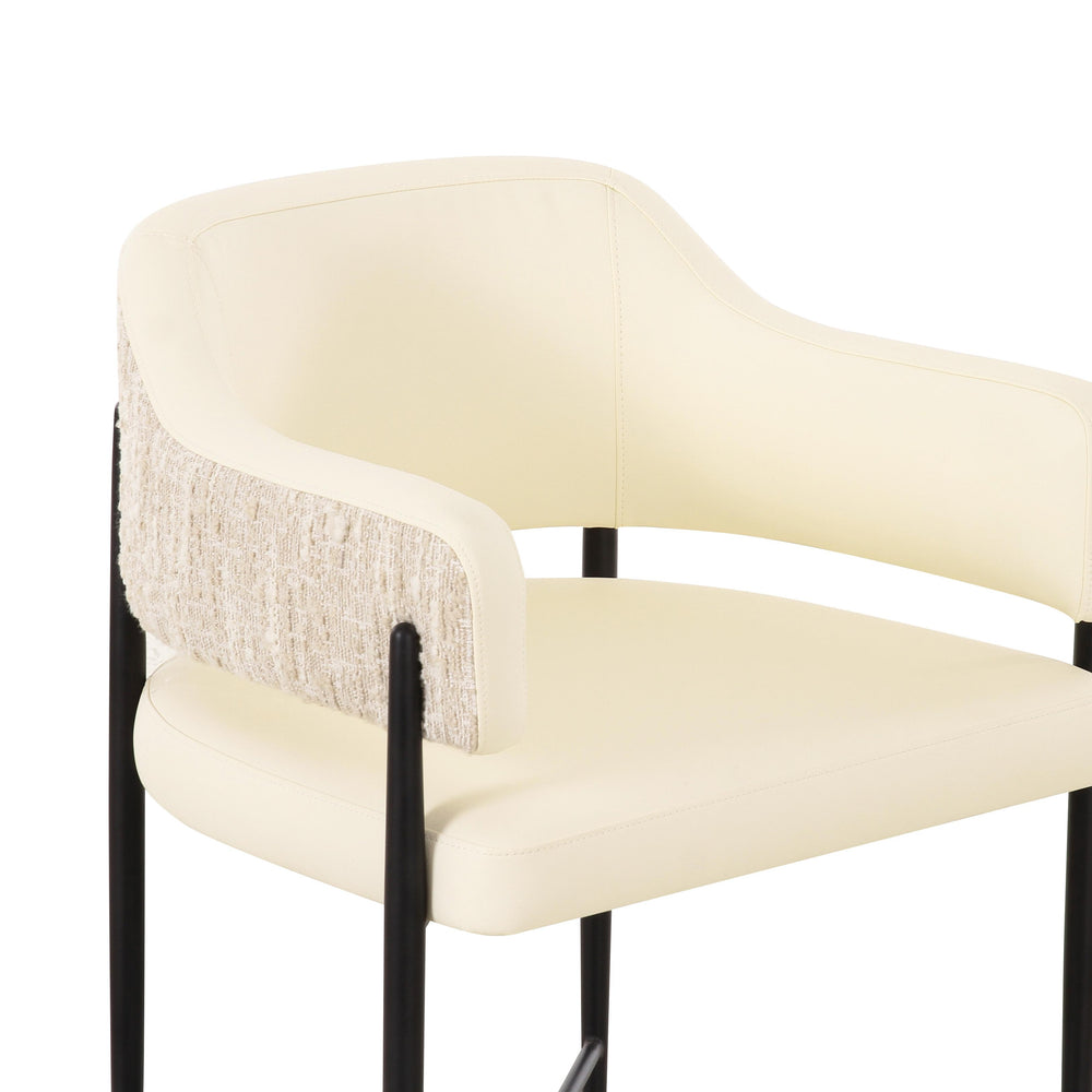 Sezanne 2-Tone Performance Vegan Leather Dining Chair