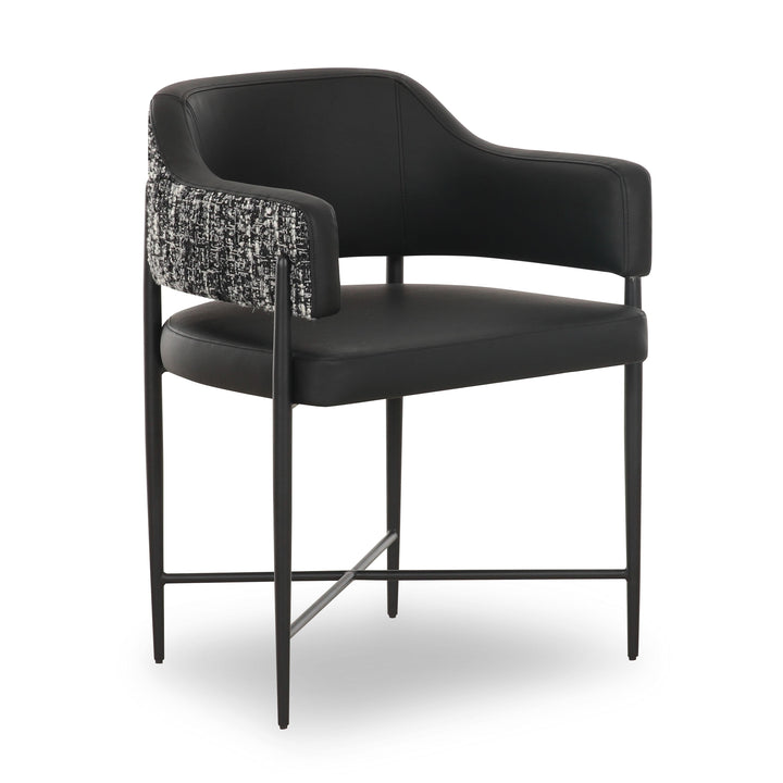 Sezanne 2-Tone Performance Vegan Leather Dining Chair