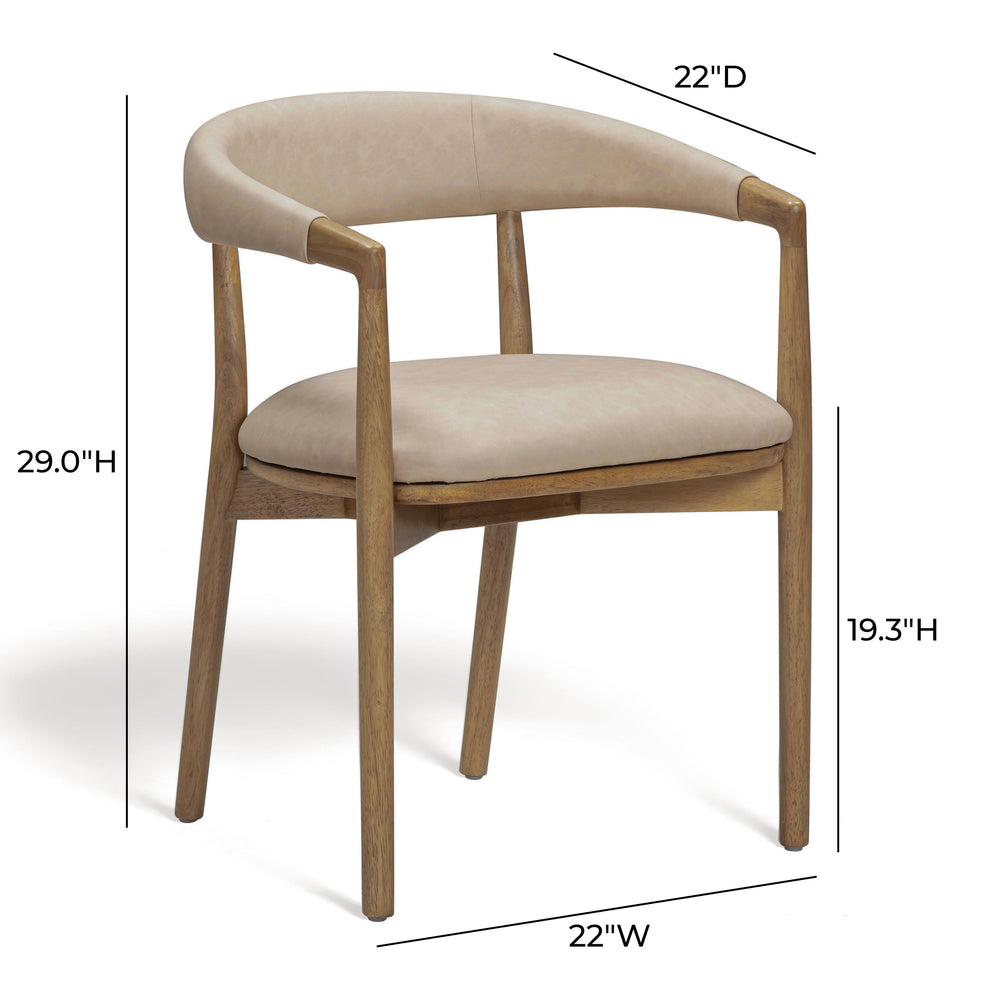 Vina Performance Vegan Leather Dining Chair