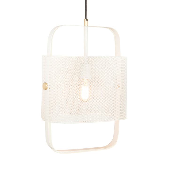 Klaus White Metal Pendant Lamp