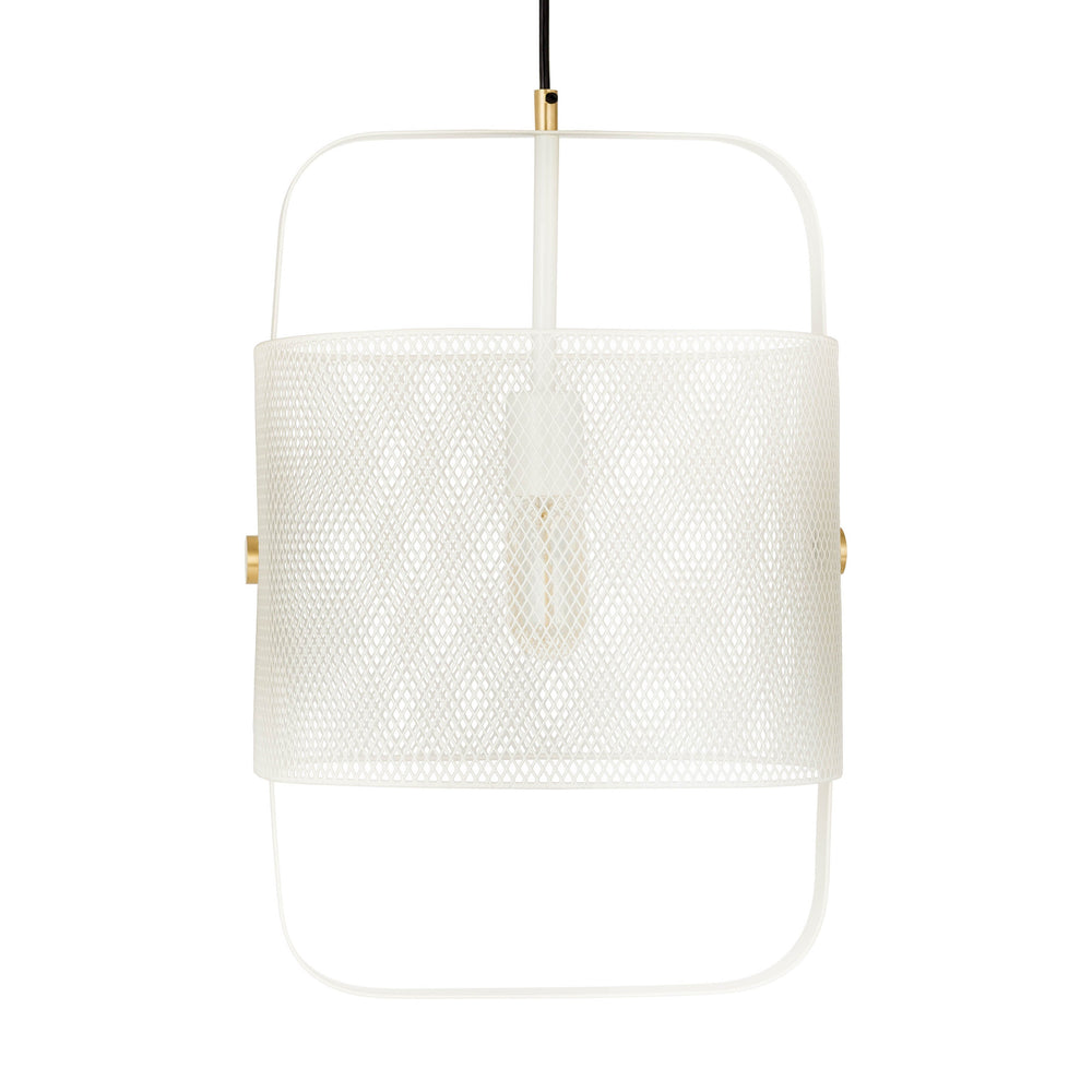 Klaus White Metal Pendant Lamp