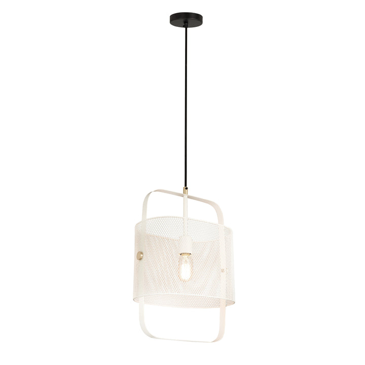 Klaus White Metal Pendant Lamp