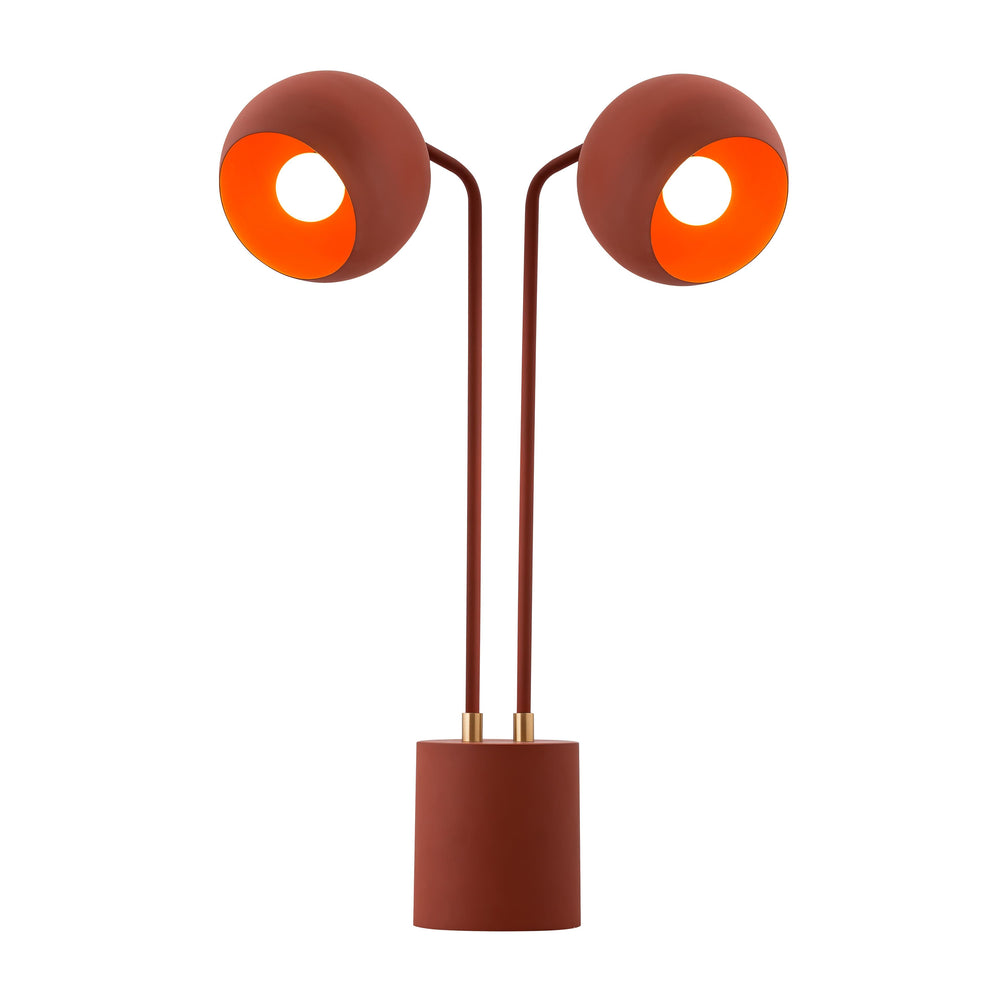 Hubli Red Terracotta Table Lamp