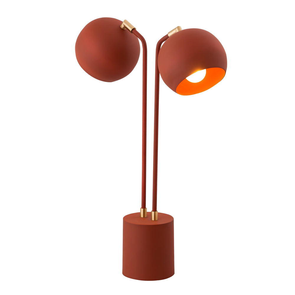 Hubli Red Terracotta Table Lamp