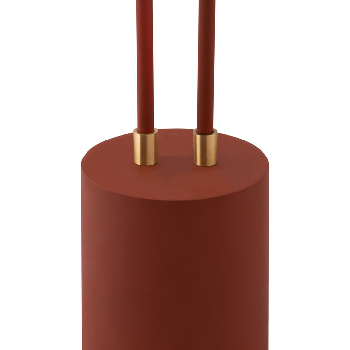 Hubli Red Terracotta Table Lamp