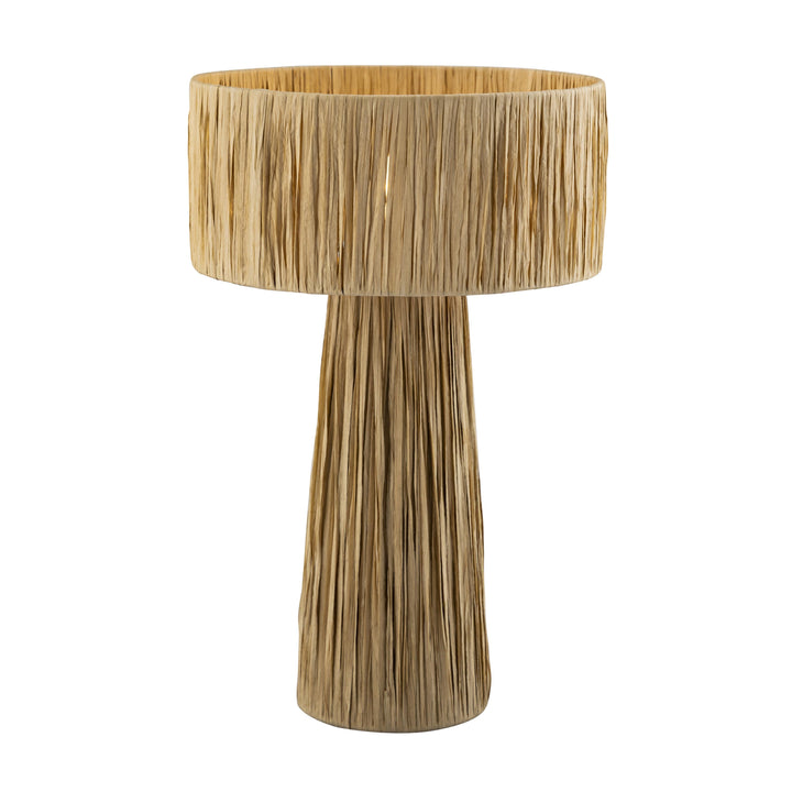Shelby Natural Raffia Table Lamp