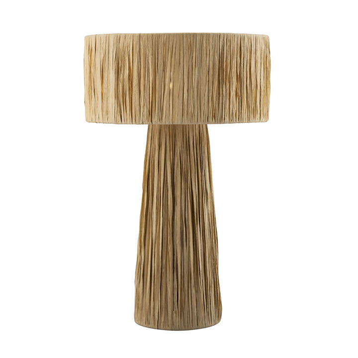 Shelby Natural Raffia Table Lamp
