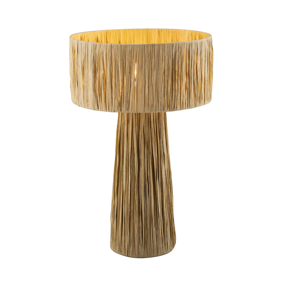 Shelby Natural Raffia Table Lamp