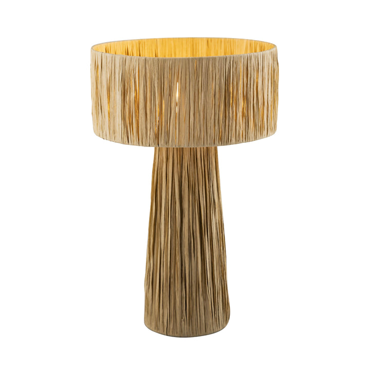 Shelby Natural Raffia Table Lamp