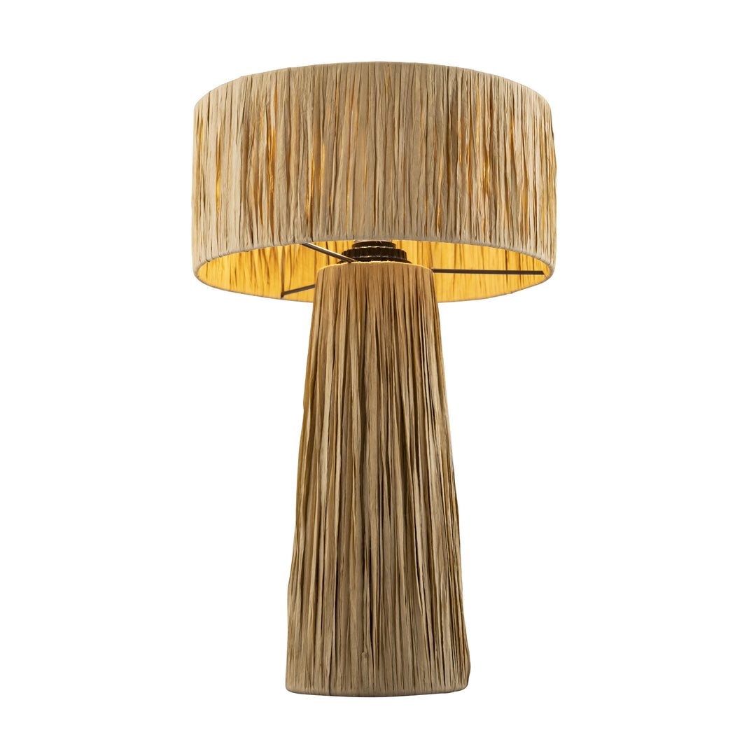 Shelby Natural Raffia Table Lamp