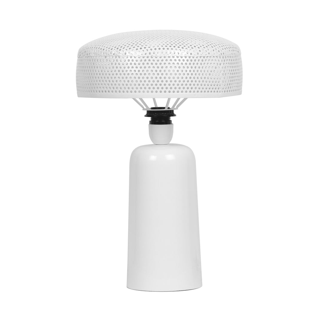 TOV Furniture Cindy White Metal Table Lamp