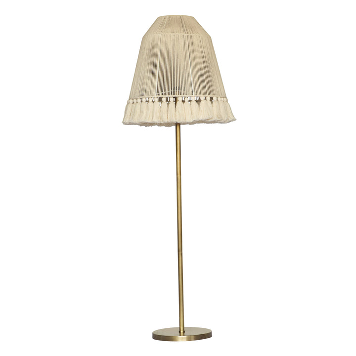 June White Floor Lamp - Medium