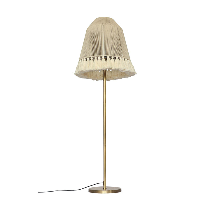 June White Floor Lamp - Medium