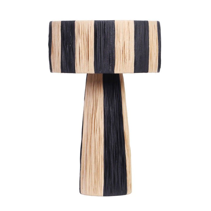 Shelby Cream Raffia Table Lamp