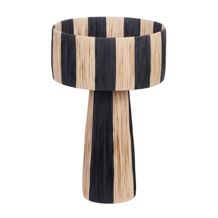 Shelby Cream Raffia Table Lamp