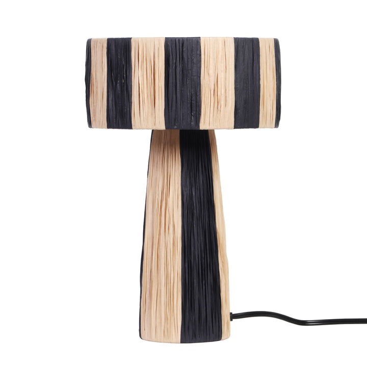 Shelby Cream Raffia Table Lamp