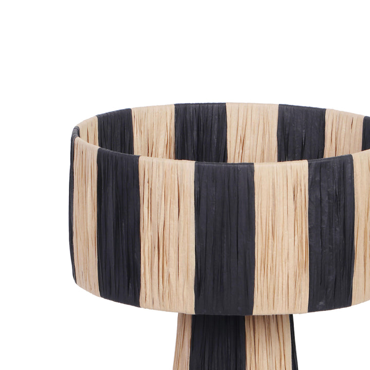 Shelby Cream Raffia Table Lamp