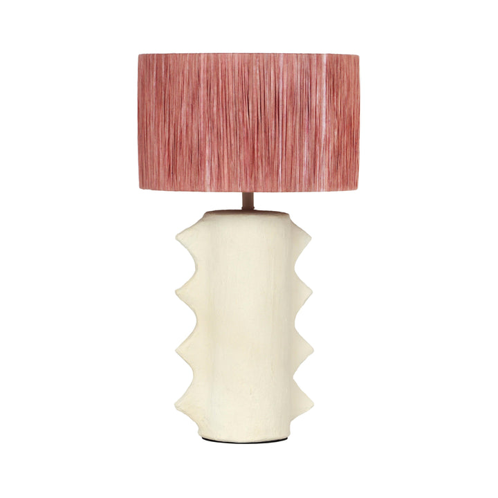 Wild Thing Papier Mache Table Lamp