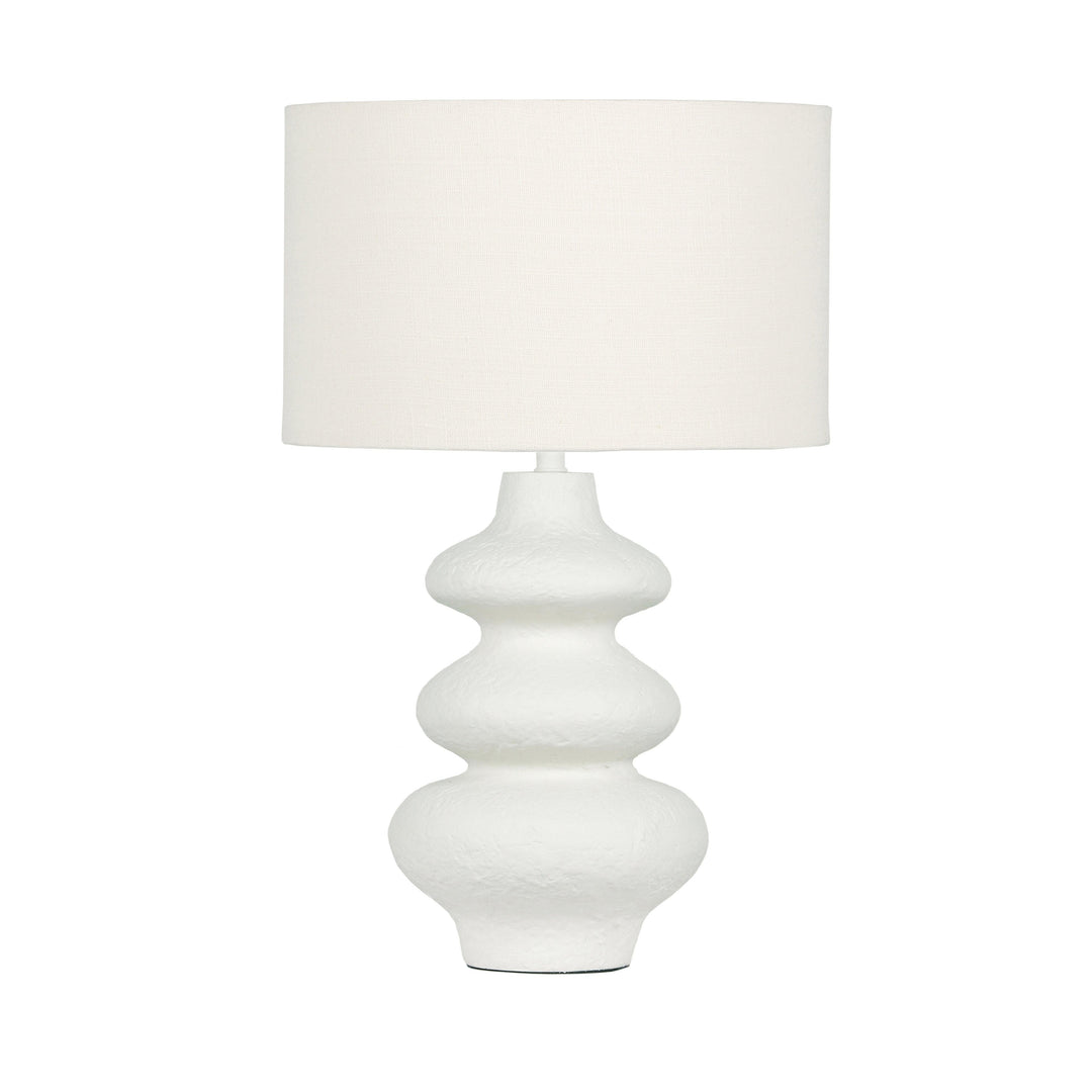 Riviera Cream Textured Table Lamp