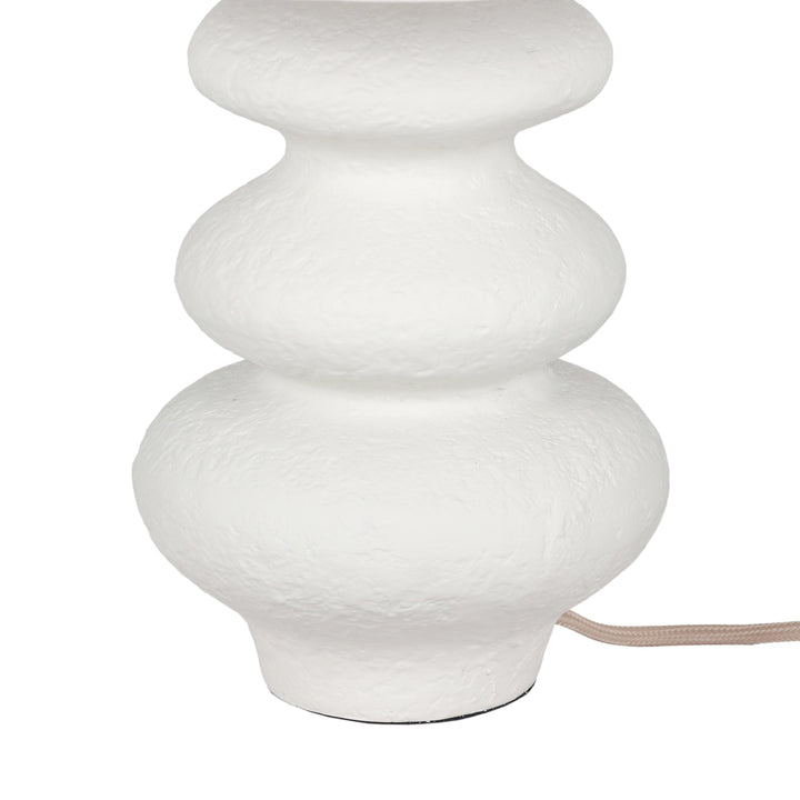 Riviera Cream Textured Table Lamp