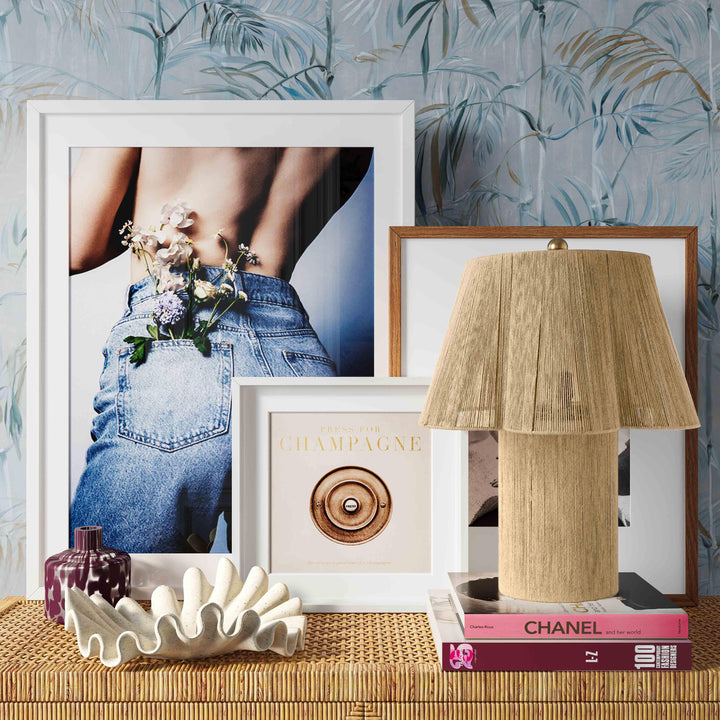 Corrine Natural Jute Table Lamp