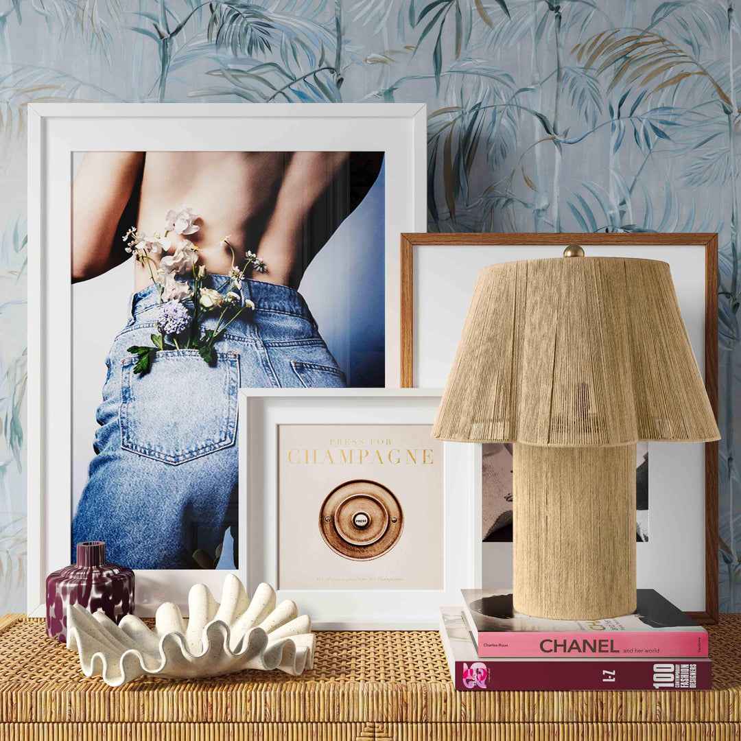 Corrine Natural Jute Table Lamp