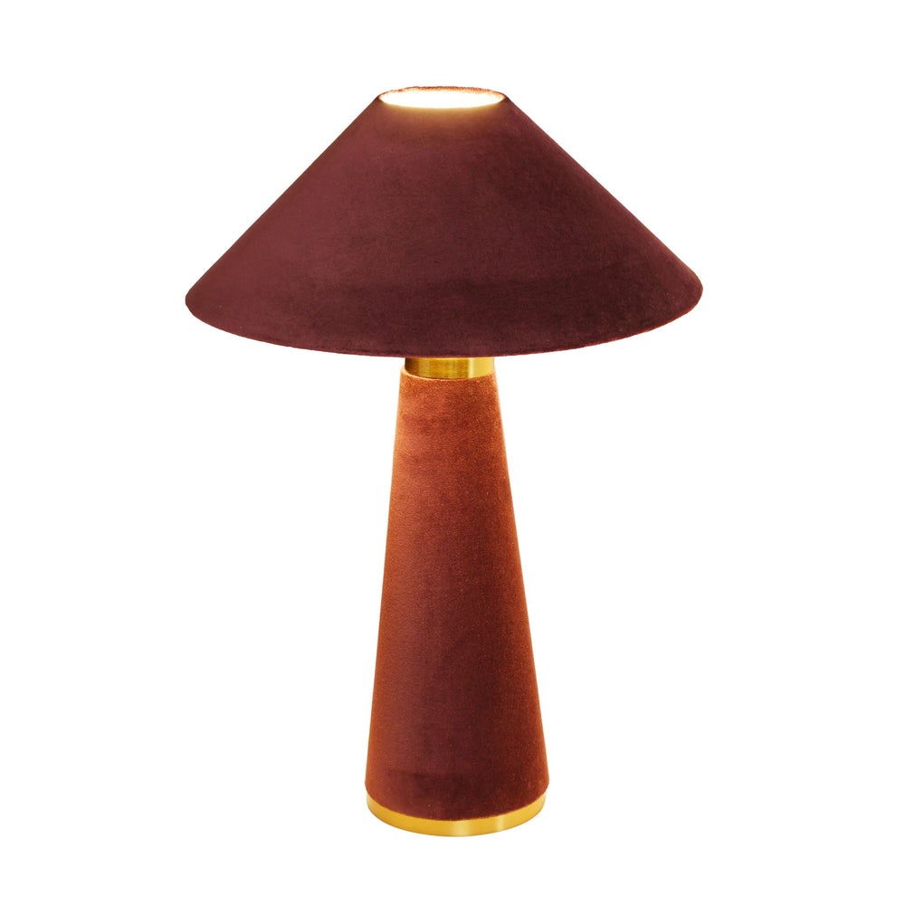 Graham Velvet Table Lamp