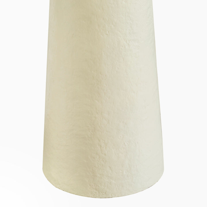 Yala Cream Papier Mache Floor Lamp