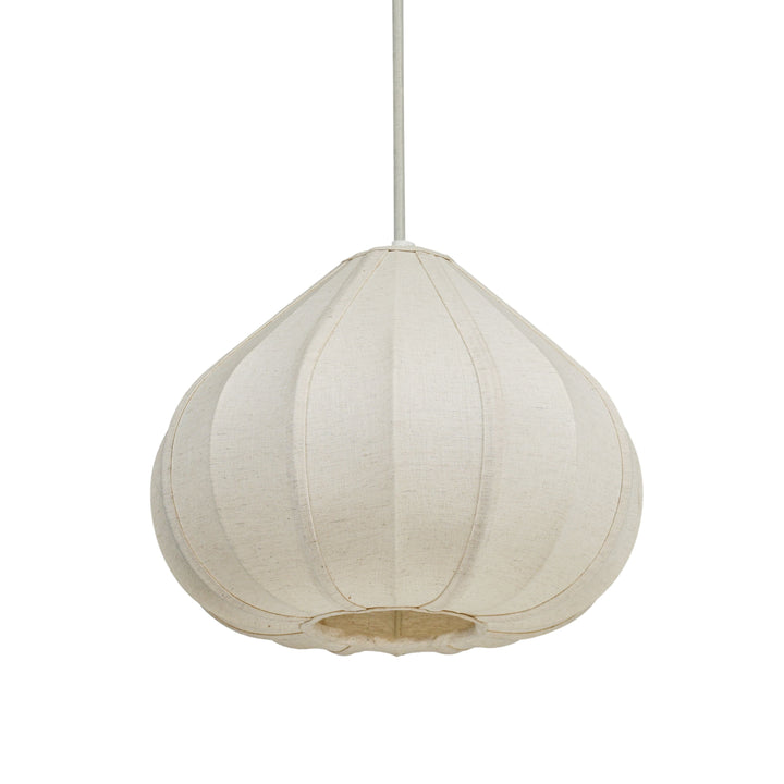 Zubeda Cotton Teardrop Pendant Lamp - Small