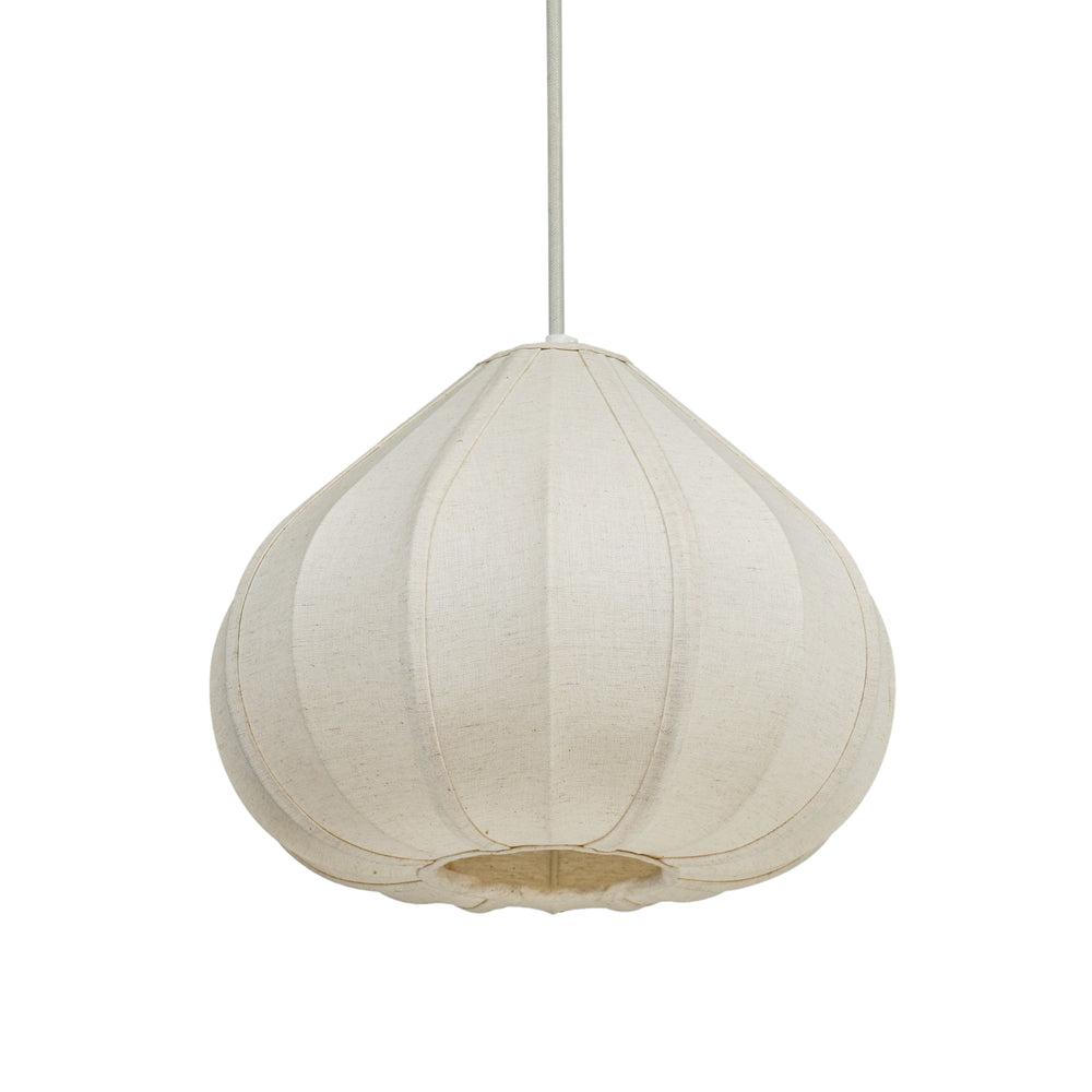 Zubeda Cotton Teardrop Pendant Lamp - Small