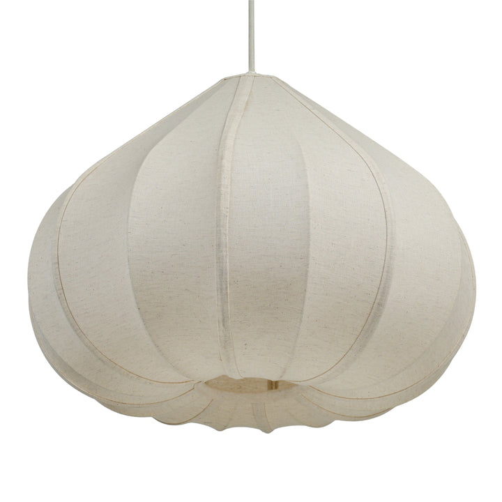 Zubeda Cotton Teardrop Pendant Lamp - Large