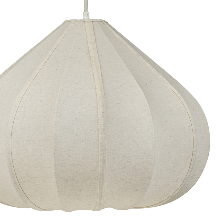 Zubeda Cotton Teardrop Pendant Lamp - Large