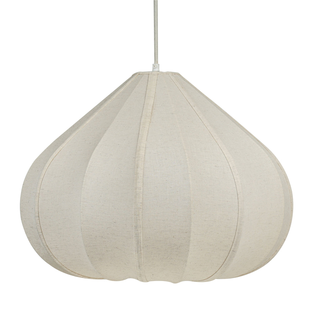 Zubeda Cotton Teardrop Pendant Lamp - Large